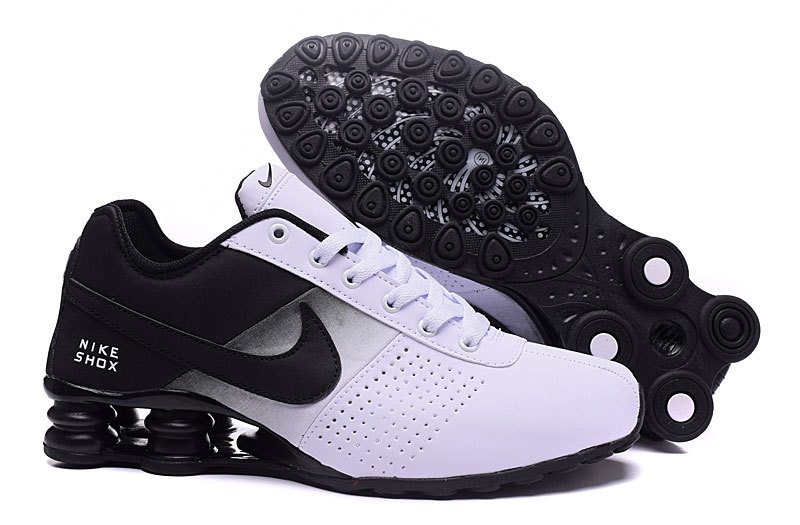 Nike Shox OZ D White Black Black Shoes - Click Image to Close